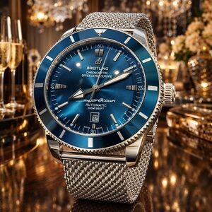 45mm Automatic Diver Homage Watch. Superocean Style. Not a Breitling.